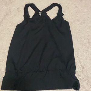 Black size small sleeveless Blouse